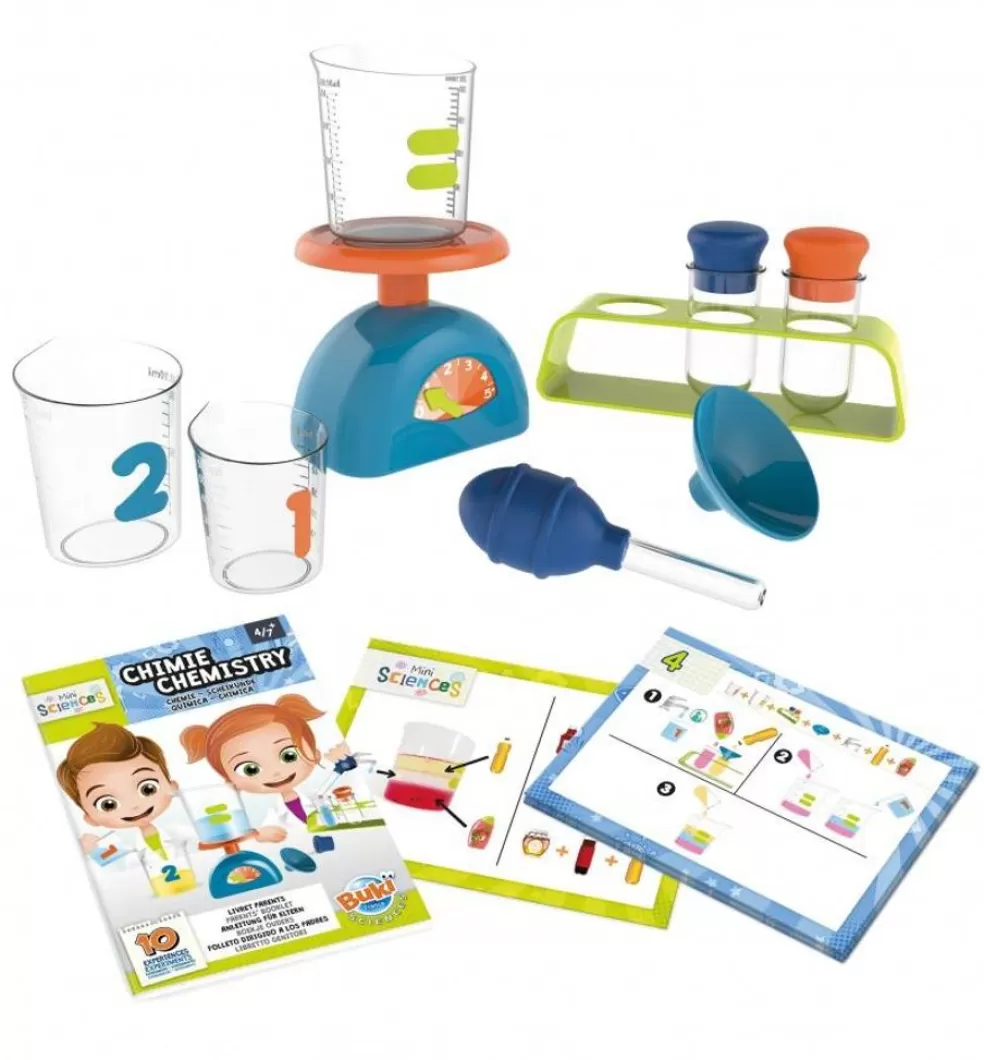 Buki Sinterklaas Cadeau 7 - 8 Jaar* Experimenten Mini Science - Scheikunde