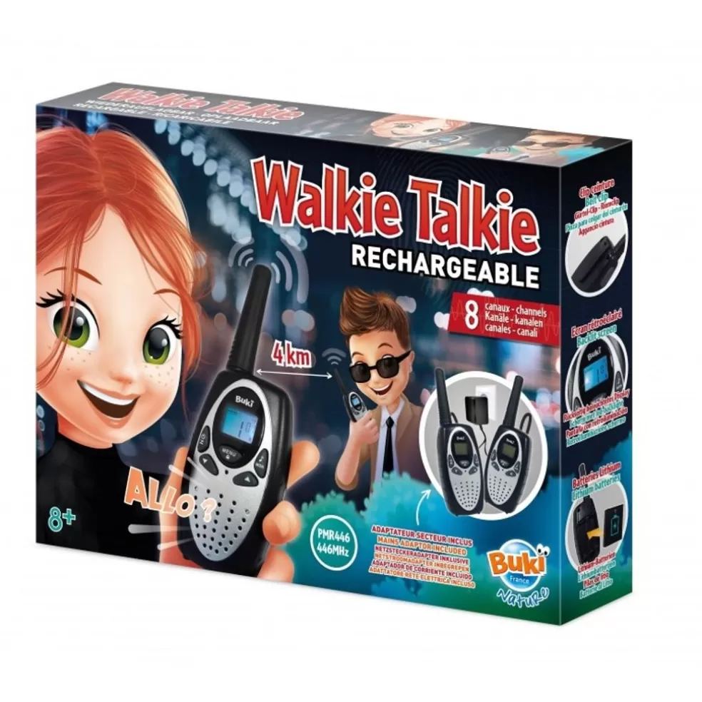 Buki Sinterklaas Cadeau 11 - 12 Jaar* Walkie Talkie Herlaadbaar