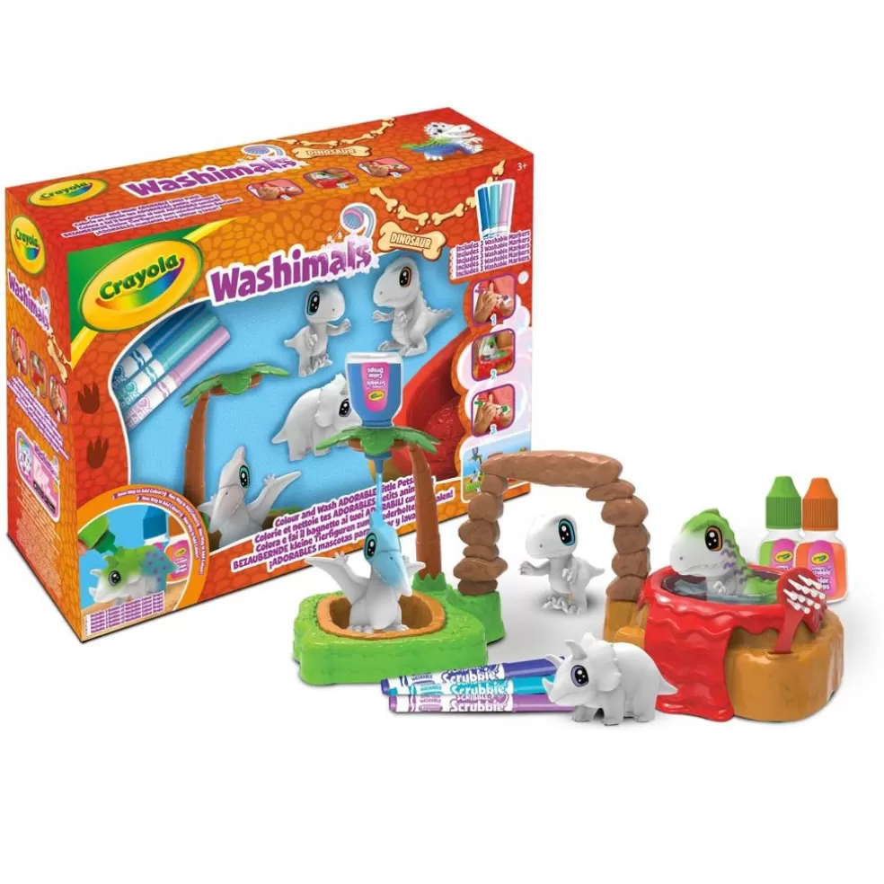 Crayola Sinterklaas Cadeau 7 - 8 Jaar* Washimals - Dino'S