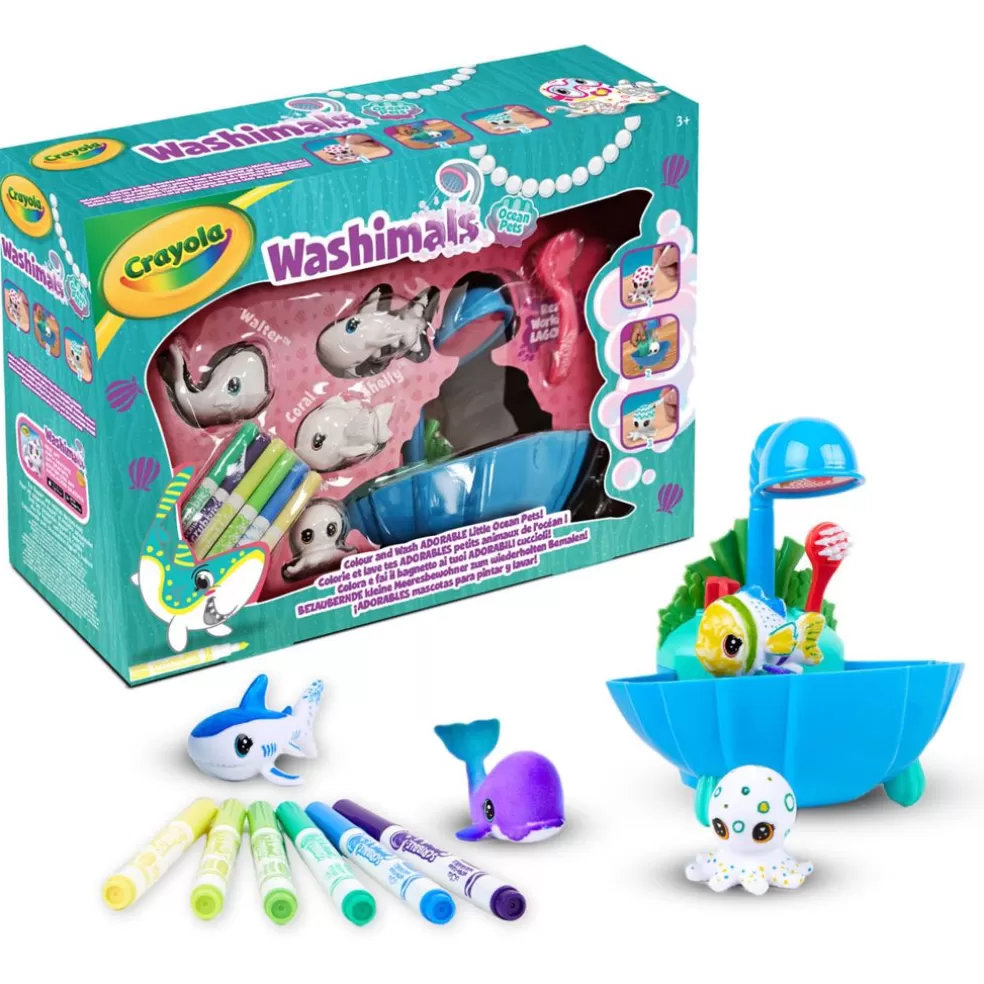 Crayola Sinterklaas Cadeau 7 - 8 Jaar* Washimals - Lagune, Zeedieren