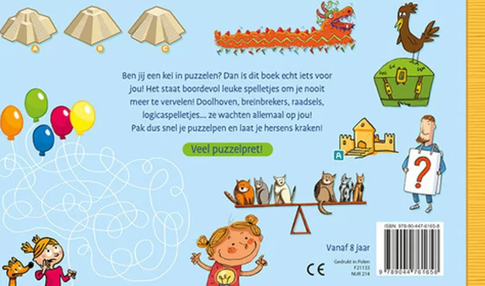 Deltas Sinterklaas Cadeau 11 - 12 Jaar* 365 Spelletjes En Raadsels