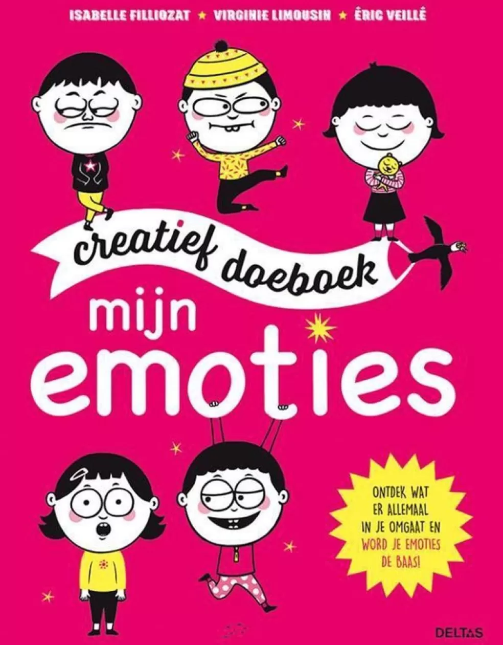 Deltas Sinterklaas Cadeau 9 - 10 Jaar* Creatief Doeboek - Mijn Emoties