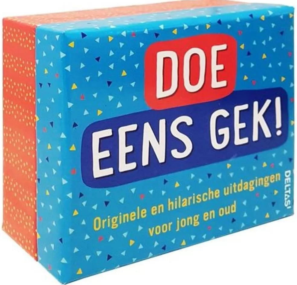 Deltas Sinterklaas Cadeau 11 - 12 Jaar* Doosje Met Kaarten - Doe Eens Gek,