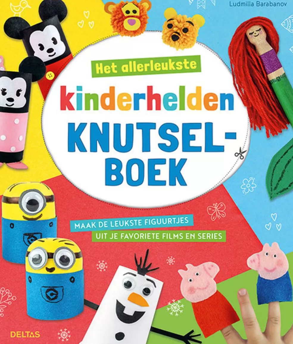 Deltas Sinterklaas Cadeau 7 - 8 Jaar* Het Allerleukste Kinderhelden Knutselboek