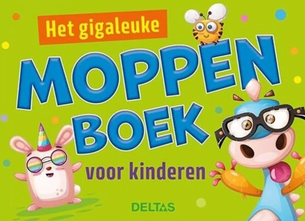 Deltas Sinterklaas Cadeau 11 - 12 Jaar* Het Gigaleuke Moppenboek