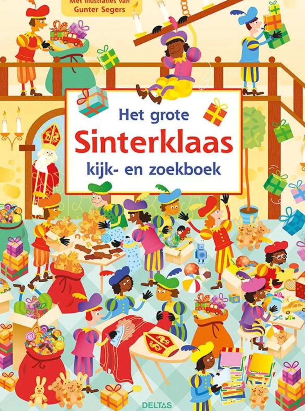 Deltas Sinterklaas Cadeau 3 - 4 Jaar* Het Grote Sinterklaas Kijk- En Zoekboek