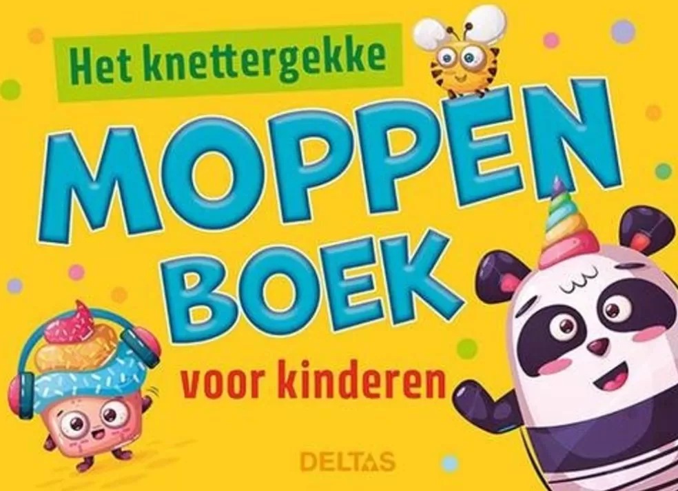 Deltas Sinterklaas Cadeau 11 - 12 Jaar* Het Knettergekke Moppenboek