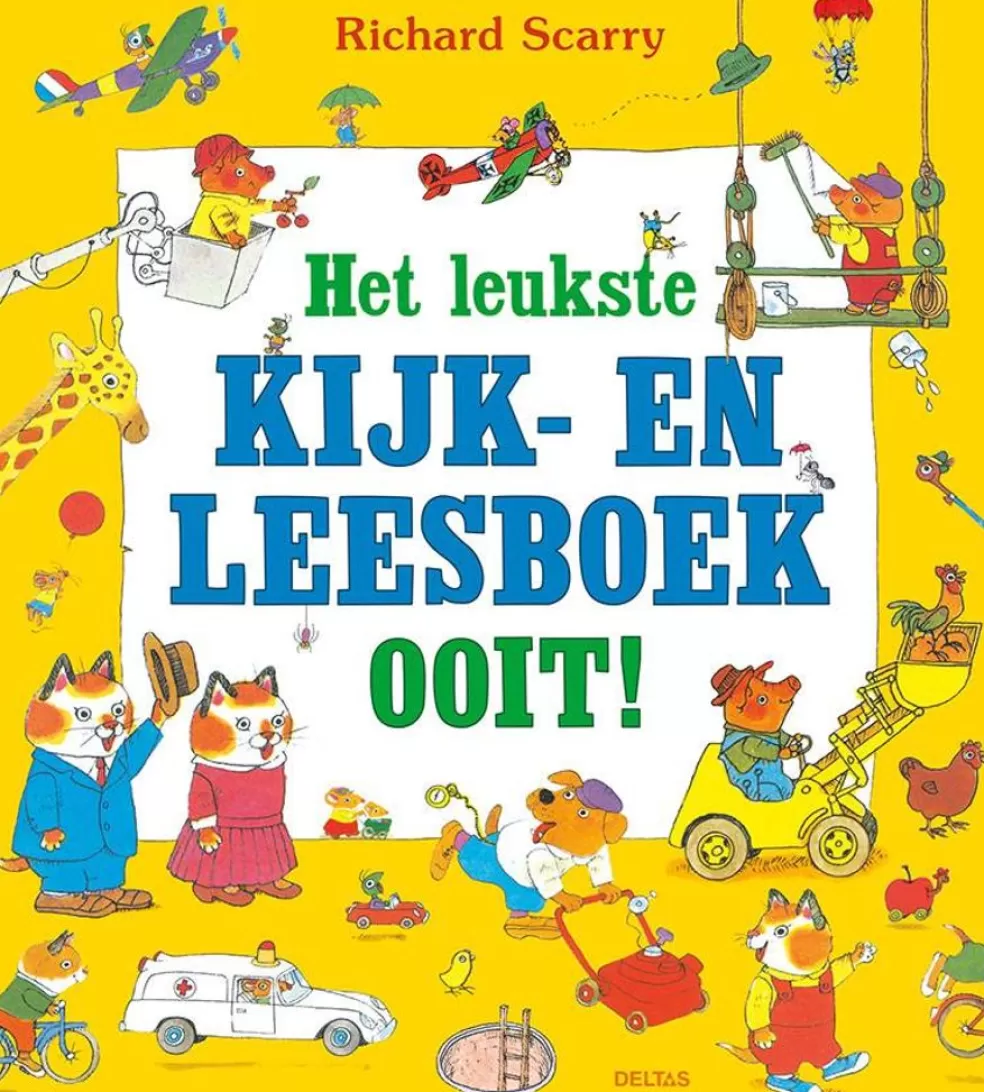 Deltas Sinterklaas Cadeau 3 - 4 Jaar* Het Leukste Kijk- En Leesboek Ooit!!