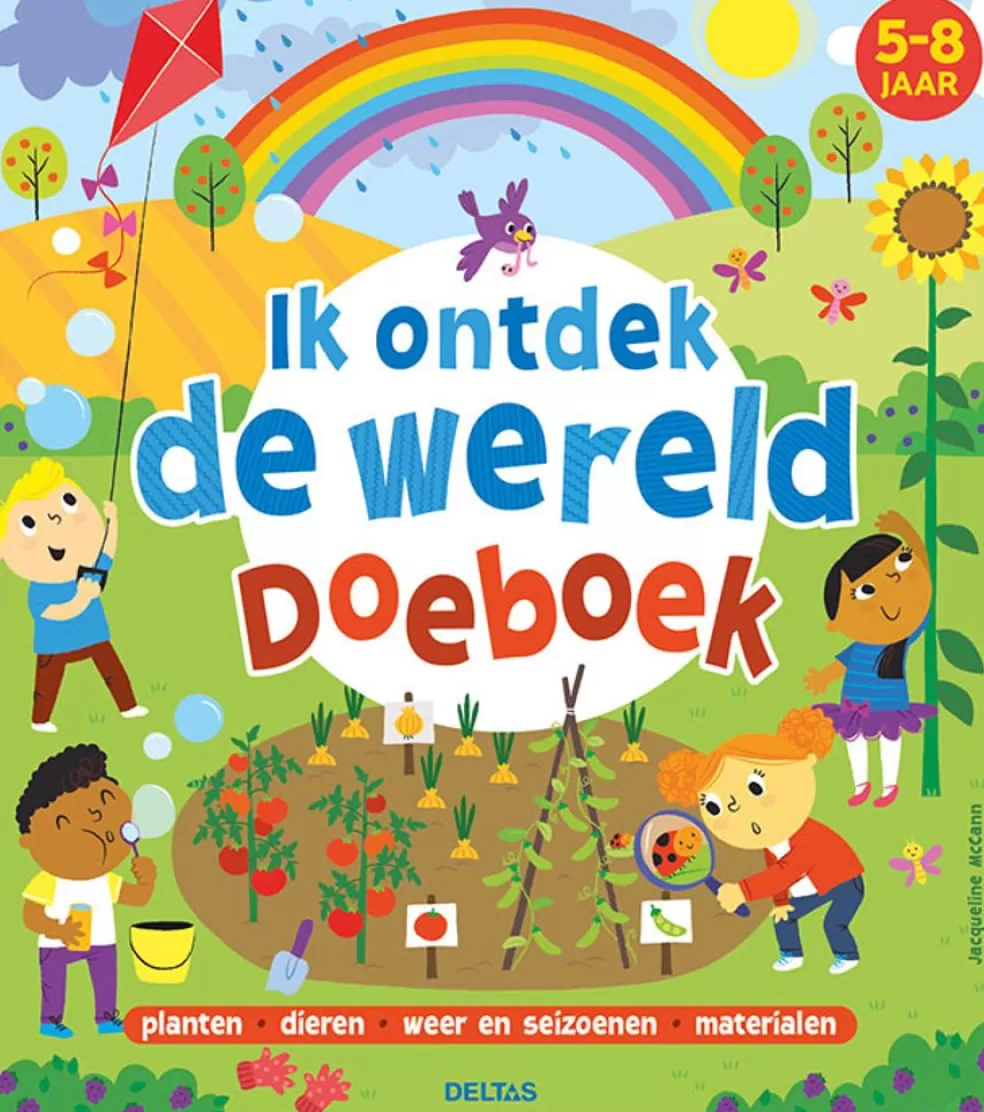 Deltas Sinterklaas Cadeau 7 - 8 Jaar* Ik Ontdek De Wereld Doeboek