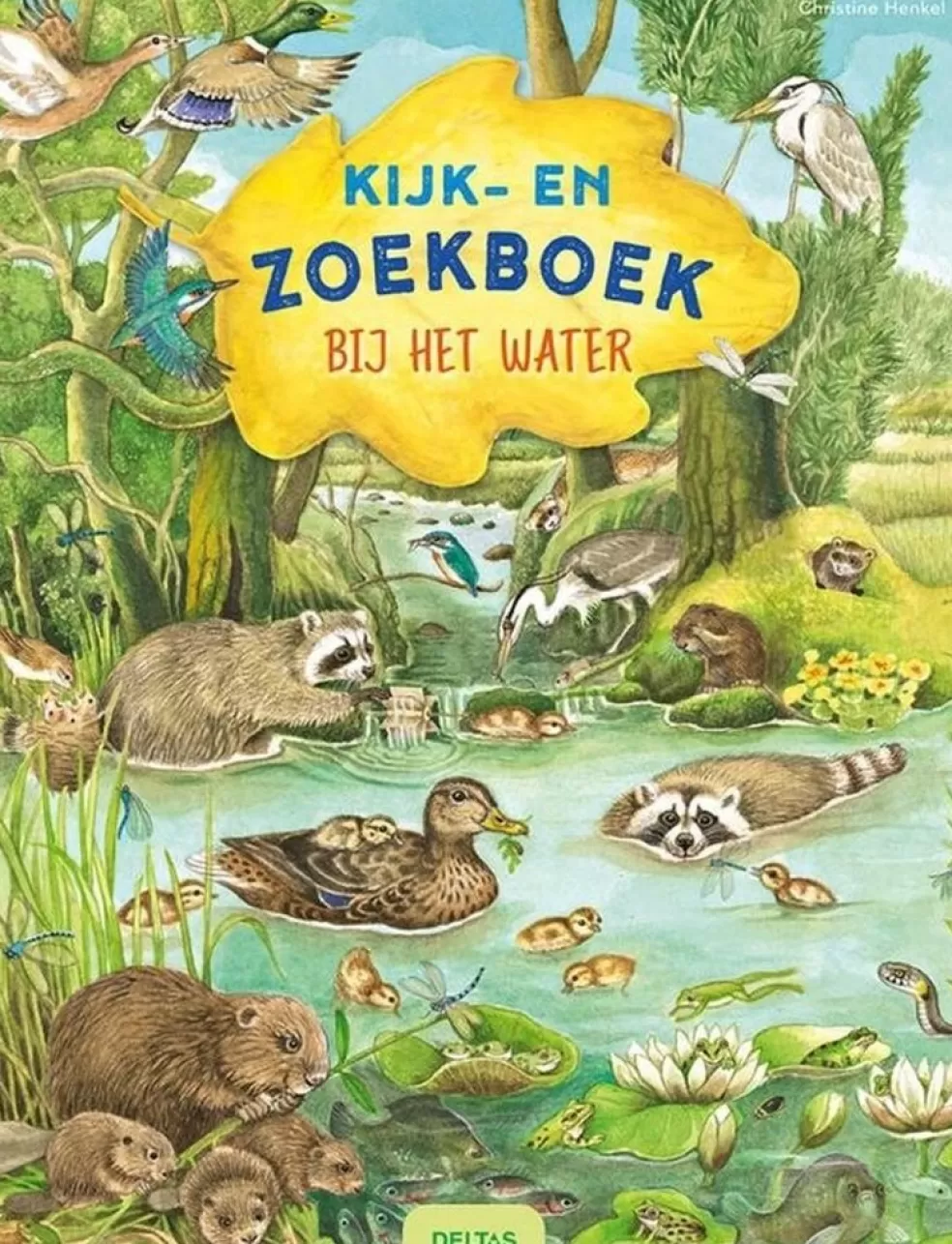 Deltas Sinterklaas Cadeau 7 - 8 Jaar* Kijk- En Zoekboek - Bij Het Water