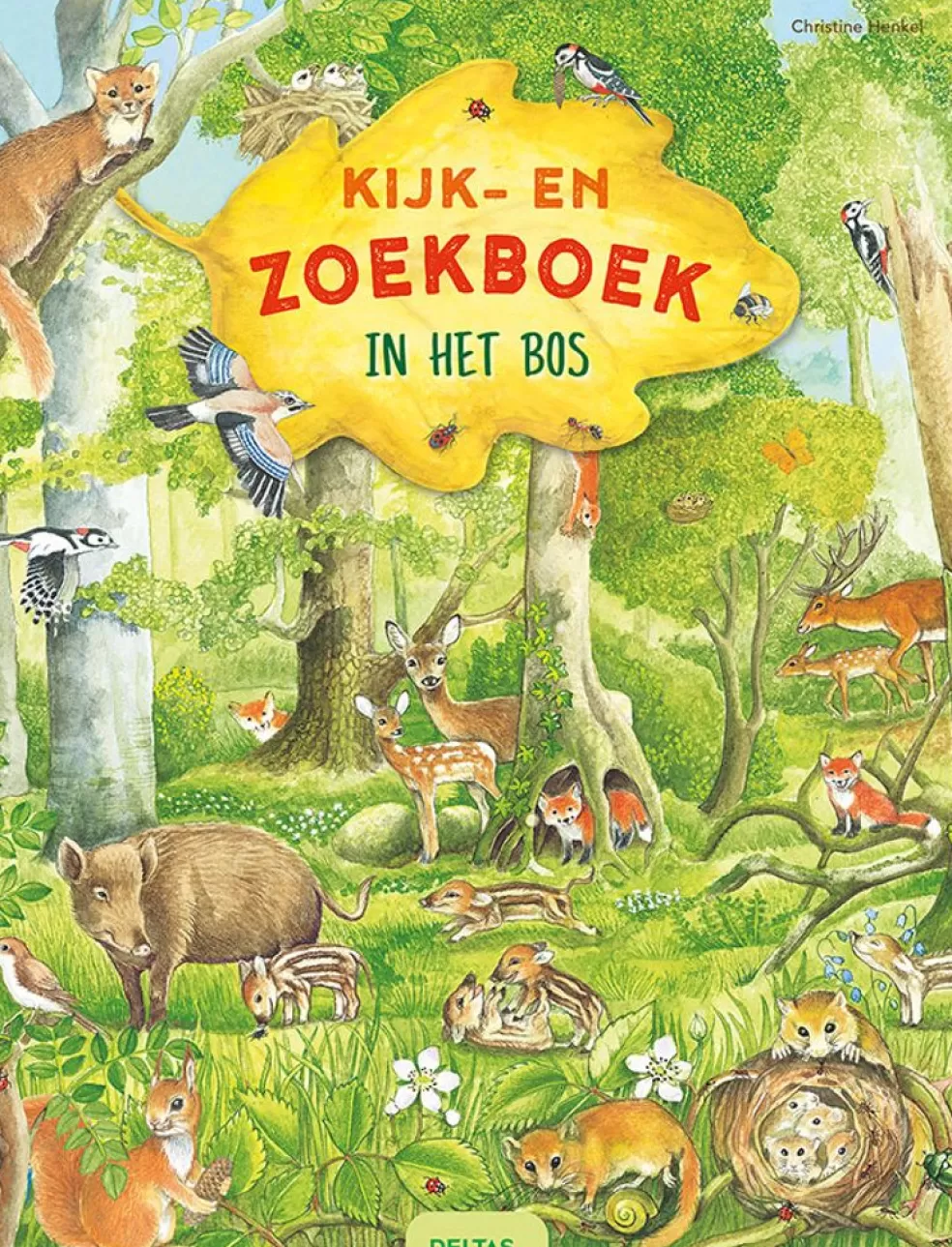 Deltas Sinterklaas Cadeau 3 - 4 Jaar* Kijk En Zoekboek - In Het Bos