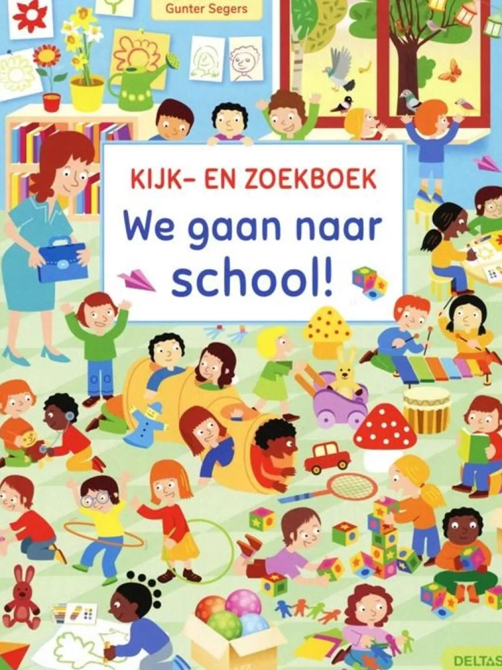 Deltas Sinterklaas Cadeau 5 - 6 Jaar* Kijk- En Zoekboek - We Gaan Naar School