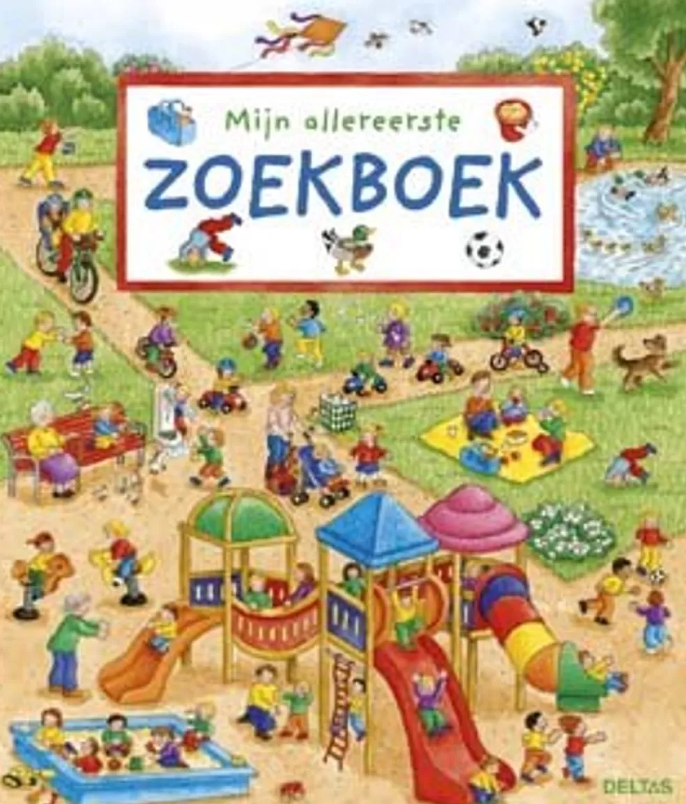 Deltas Sinterklaas Cadeau 3 - 4 Jaar* Mijn Allereerste Zoekboek