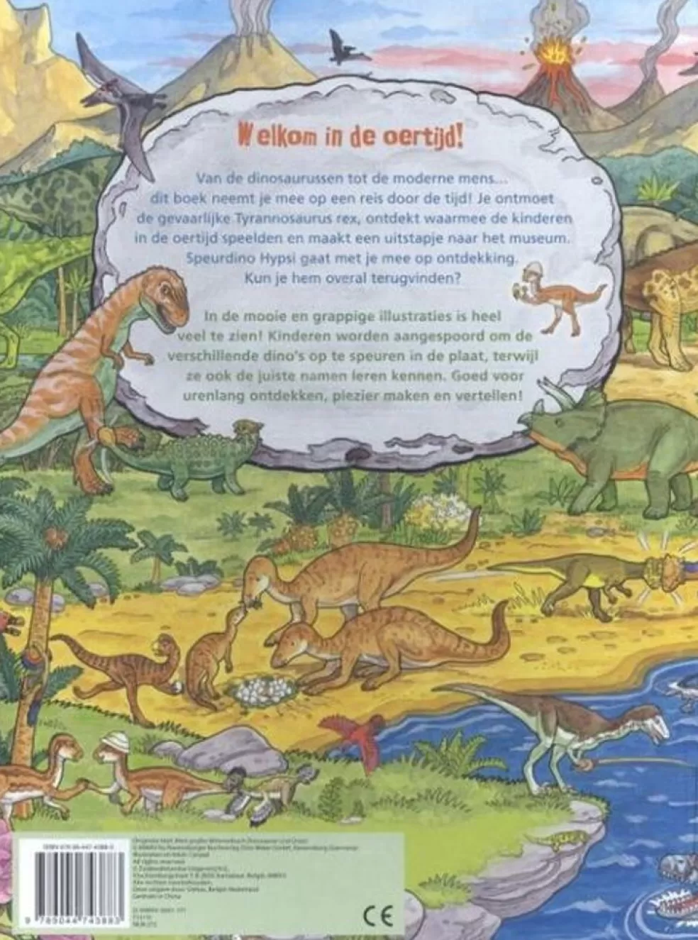 Deltas Sinterklaas Cadeau 5 - 6 Jaar* Mijn Grote Dino Kijk- En Zoekboek