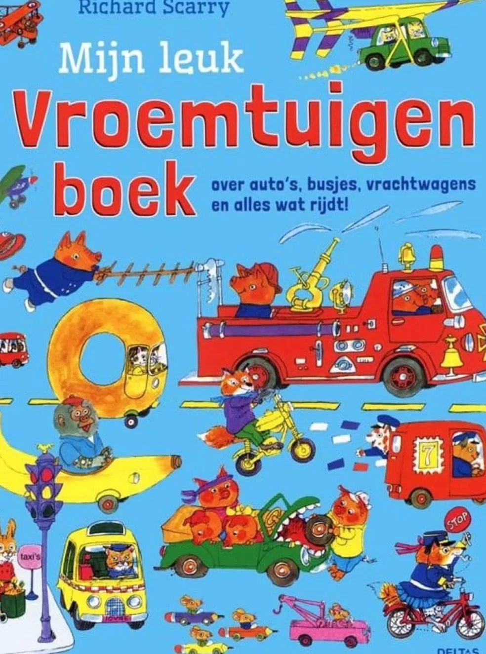 Deltas Sinterklaas Cadeau 3 - 4 Jaar* Mijn Leuk Vroemtuigenboek