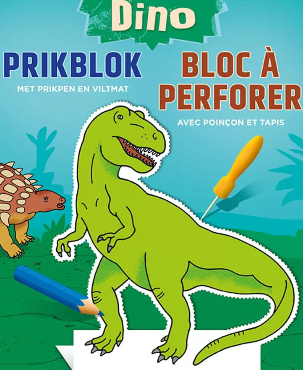 Deltas Sinterklaas Cadeau 7 - 8 Jaar* Prikblok - Dino