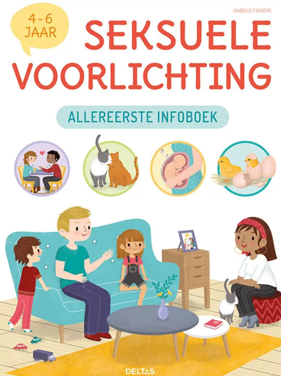 Deltas Sinterklaas Cadeau 5 - 6 Jaar* Seksuele Voorlichting - Allereerste Infoboek, 4-6 Jaar