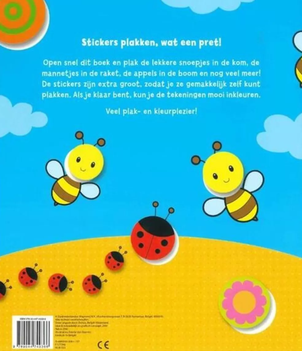 Deltas Sinterklaas Cadeau 3 - 4 Jaar* Superleuk Kleur- En Stickerboek Voor De Allerkleinsten (2-4 Jaar)