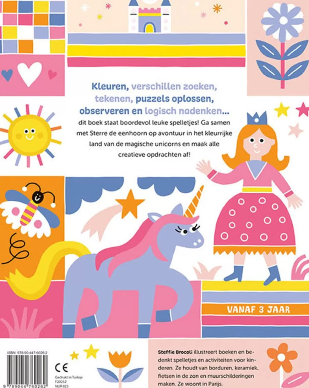 Deltas Sinterklaas Cadeau 9 - 10 Jaar* Unicorn Magic Spelletjesboek