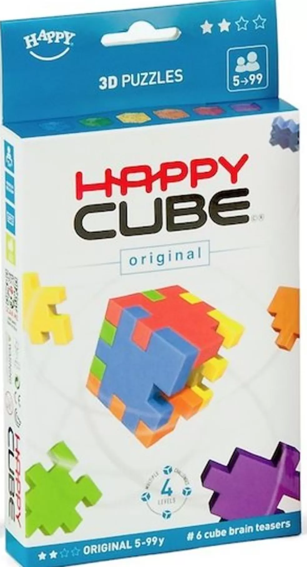 Happy Cube Sinterklaas Cadeau 9 - 10 Jaar* Cube Original 6 Pack