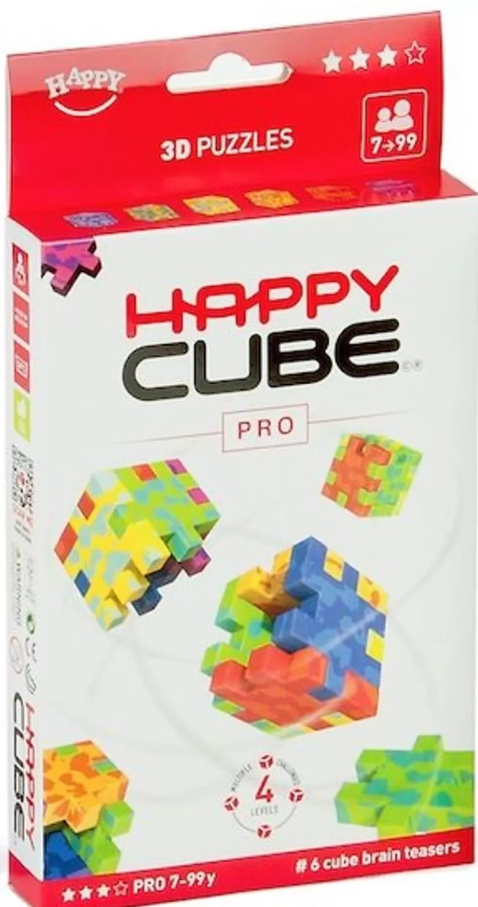 Happy Cube Sinterklaas Cadeau 11 - 12 Jaar* Pro Cube 6 Pack