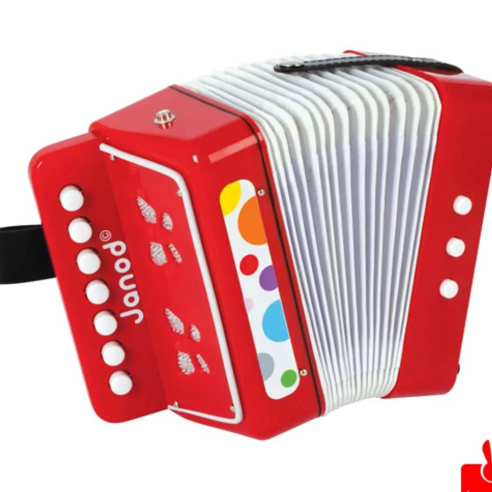 Janod Sinterklaas Cadeau 7 - 8 Jaar* Confetti Accordeon