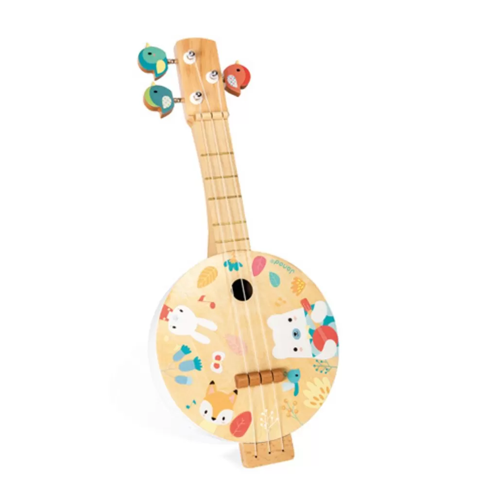 Janod Sinterklaas Cadeau 5 - 6 Jaar* Houten Speelgoed - Pure - Banjo