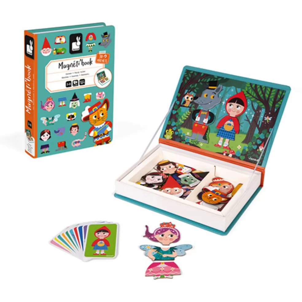 Janod Sinterklaas Cadeau 7 - 8 Jaar* Magnetibook - Sprookjes