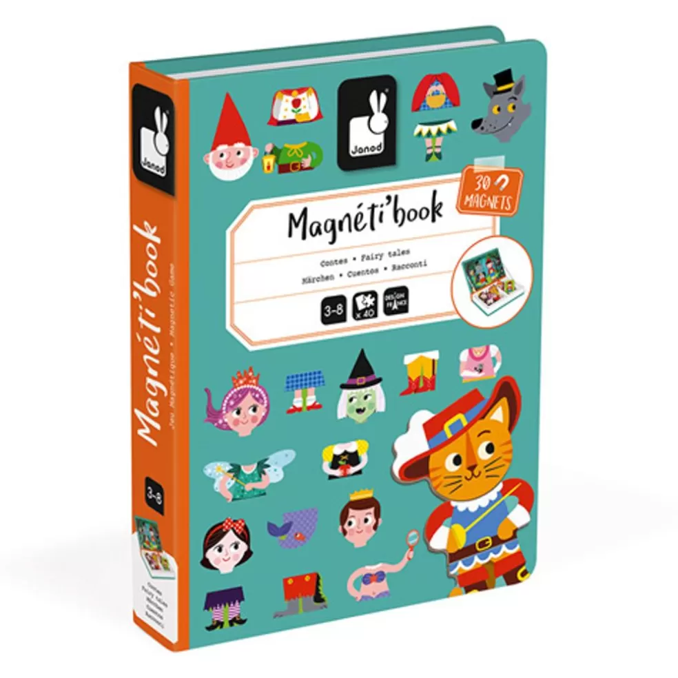 Janod Sinterklaas Cadeau 7 - 8 Jaar* Magnetibook - Sprookjes