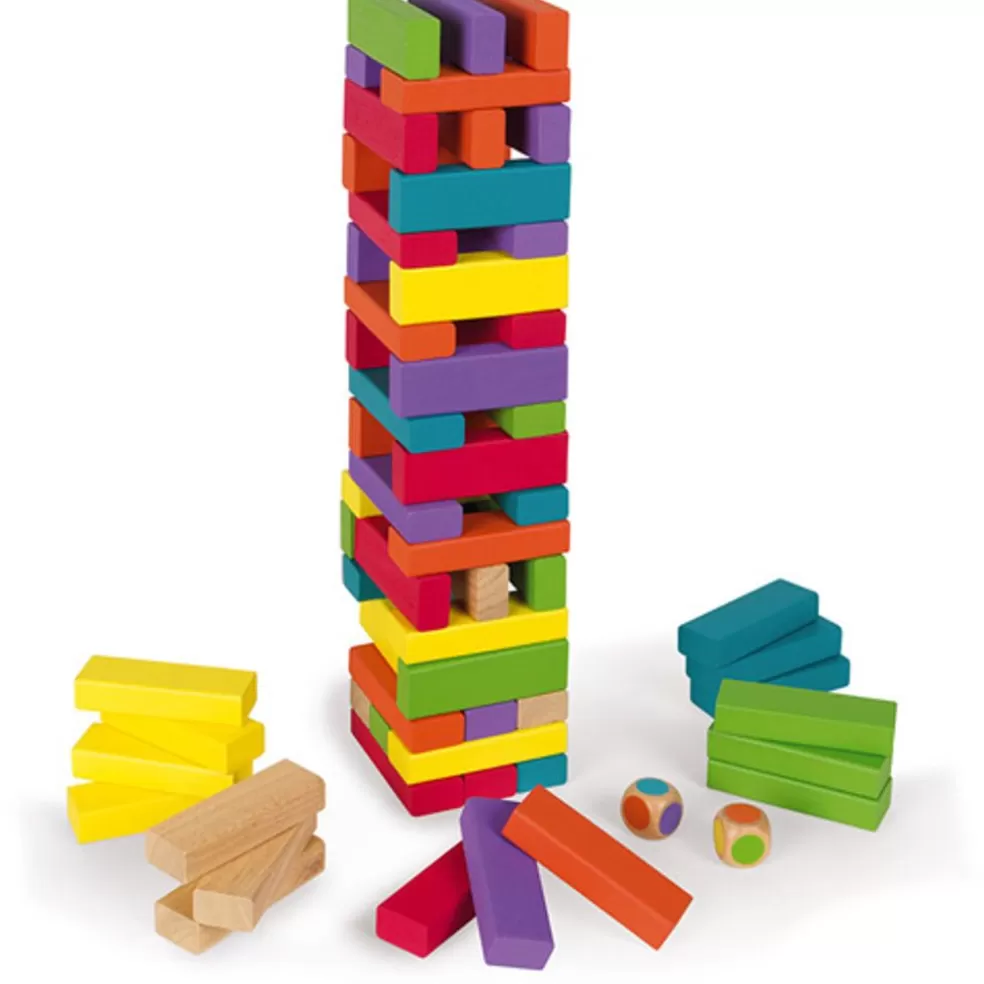 Janod Sinterklaas Cadeau 11 - 12 Jaar* Spel - Evenwichtstoren (Jenga)