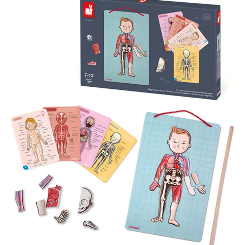 Janod Sinterklaas Cadeau 11 - 12 Jaar* Spel/Puzzel - Het Menselijk Lichaam