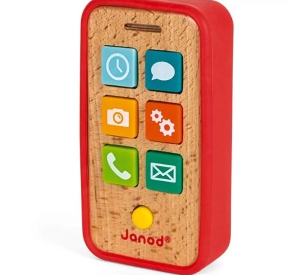 Janod Sinterklaas Cadeau 0-2 Jaar* Telefoon Met Geluid