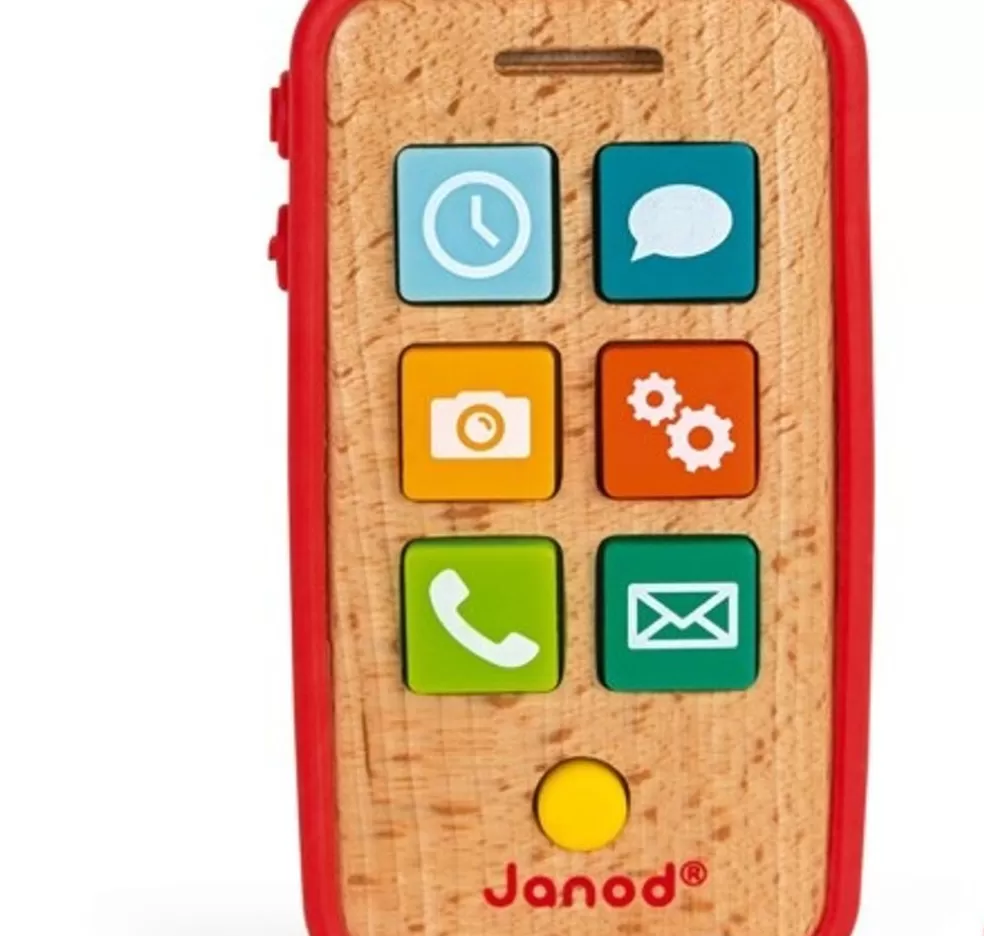 Janod Sinterklaas Cadeau 0-2 Jaar* Telefoon Met Geluid