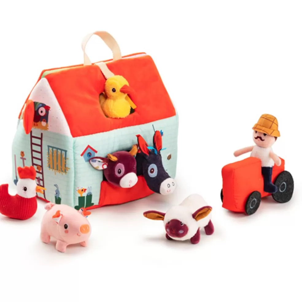 Lilliputiens Sinterklaas Cadeau 0-2 Jaar* Mijn Eerste Boerderij Van Stof