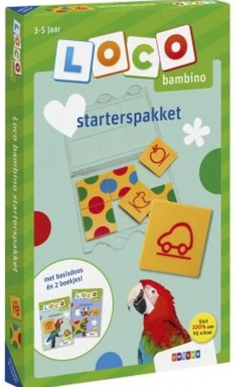 Loco Sinterklaas Cadeau 3 - 4 Jaar* Bambino Starterspakket - Basisdoos En 2 Boekjes