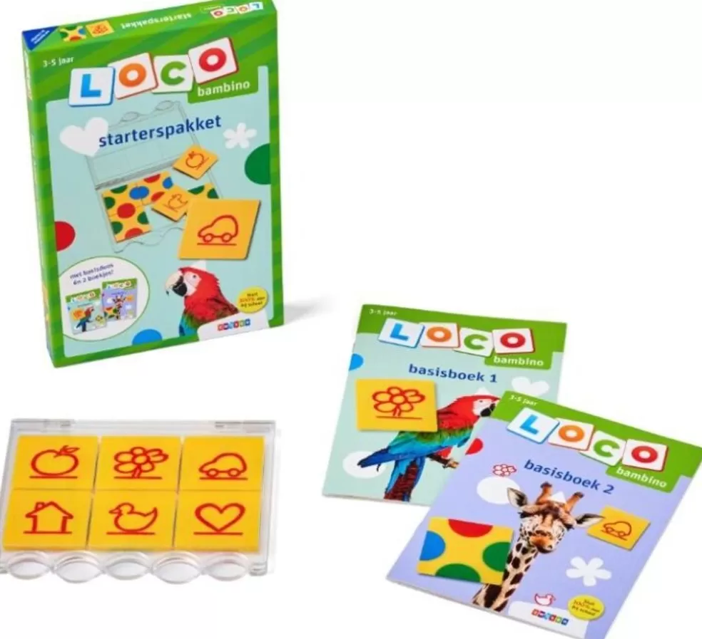 Loco Sinterklaas Cadeau 3 - 4 Jaar* Bambino Starterspakket - Basisdoos En 2 Boekjes