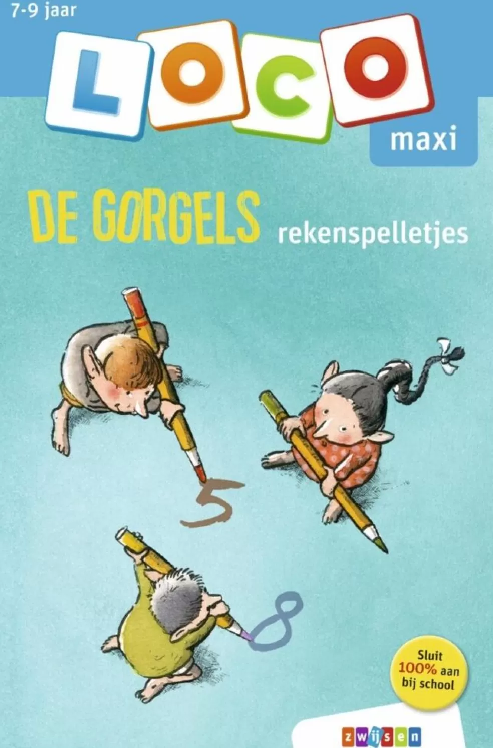 Loco Sinterklaas Cadeau 9 - 10 Jaar* De Gorgels - Rekenspelletjes (Maxi)