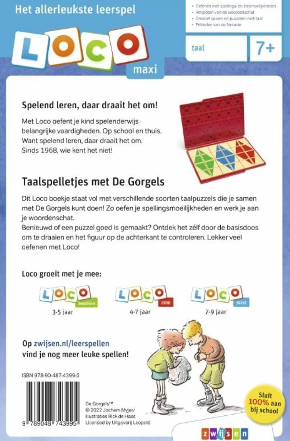 Loco Sinterklaas Cadeau 9 - 10 Jaar* De Gorgels - Taalspelletjes (Maxi)