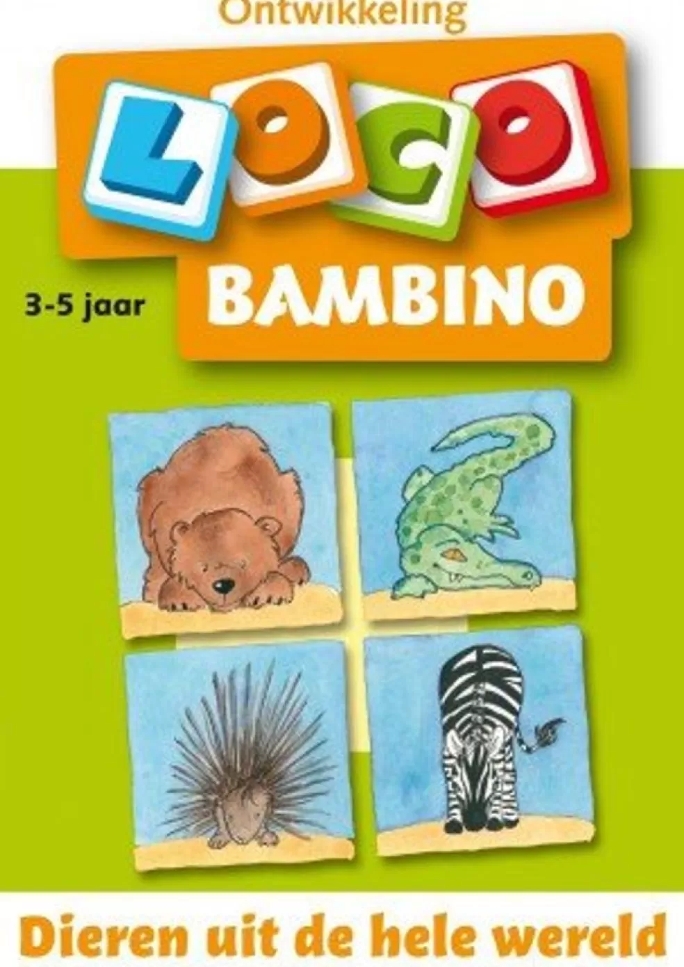 Loco Sinterklaas Cadeau 3 - 4 Jaar* Dieren Uit De Hele Wereld (Bambino)