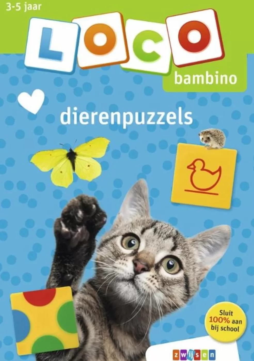 Loco Sinterklaas Cadeau 3 - 4 Jaar* Dierenpuzzels (Bambino)