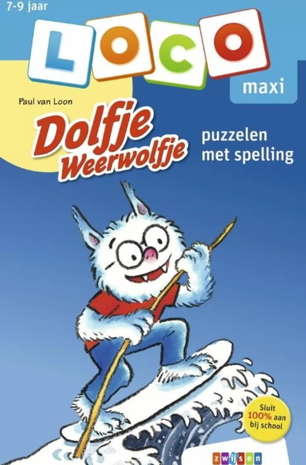 Loco Sinterklaas Cadeau 9 - 10 Jaar* Dolfje Weerwolfje - Puzzelen Met Spelling (Maxi)