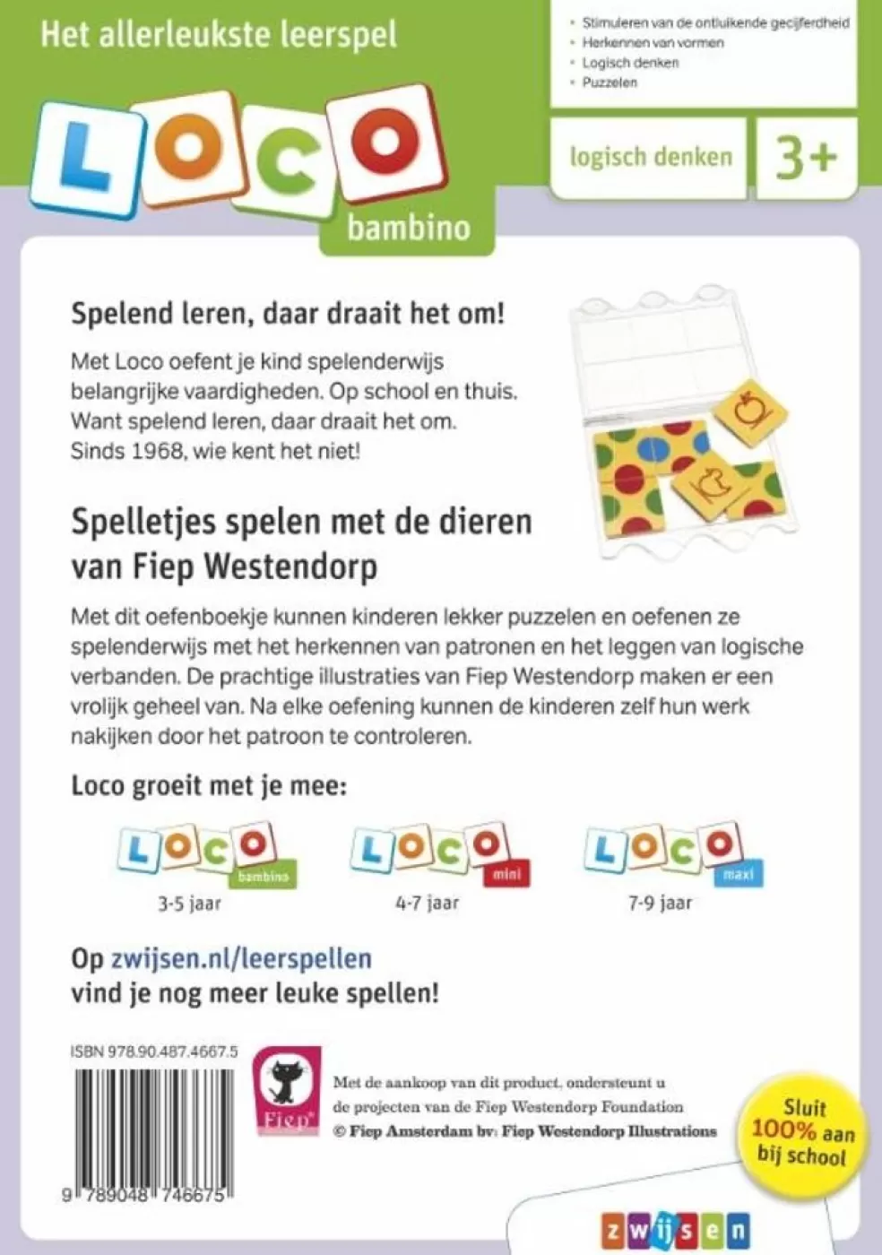 Loco Sinterklaas Cadeau 5 - 6 Jaar* Fiep Westendorp - Spelen Met Dieren (Bambino)