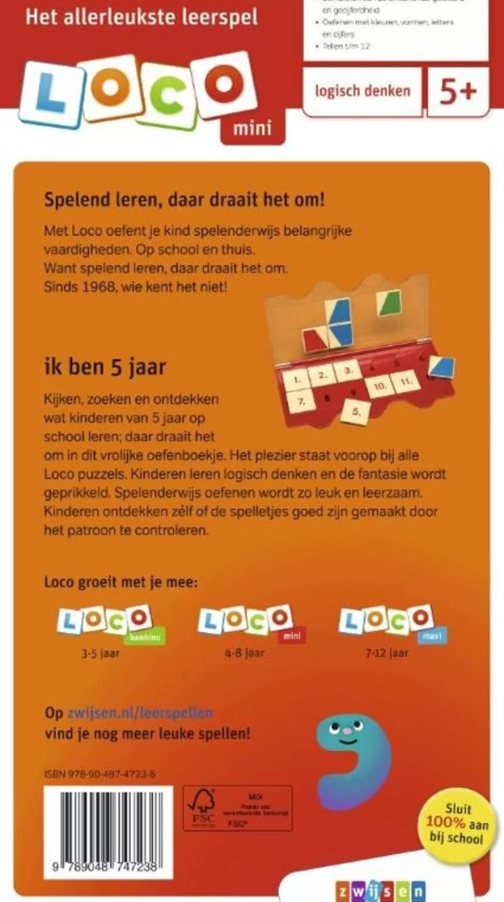 Loco Sinterklaas Cadeau 5 - 6 Jaar* Ik Ben 5 Jaar (Mini)