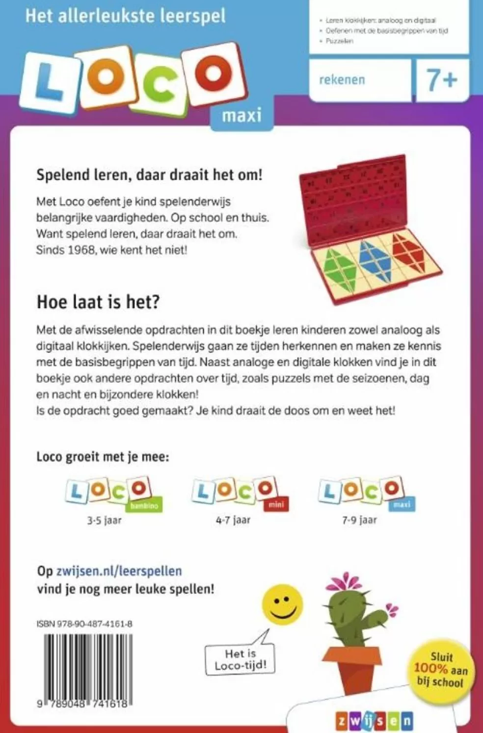 Loco Sinterklaas Cadeau 9 - 10 Jaar* Ik Leer Klokkijken (Maxi)