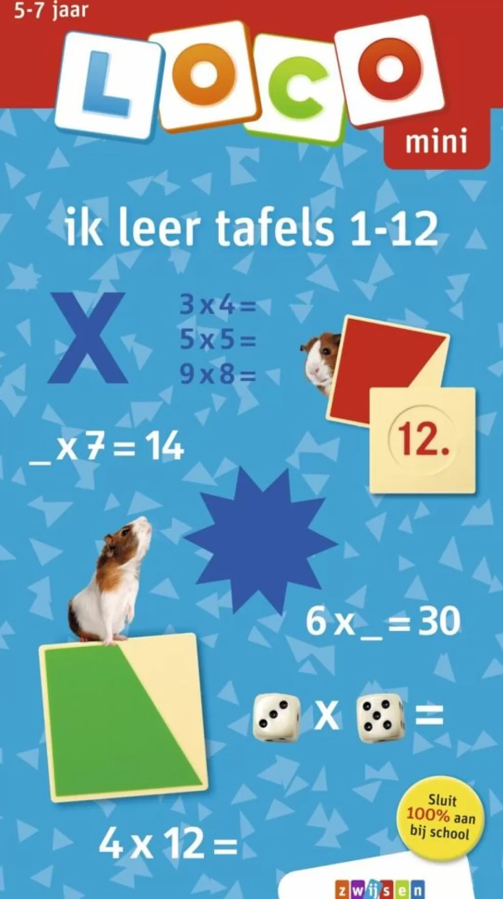 Loco Sinterklaas Cadeau 7 - 8 Jaar* Ik Leer Tafels 1-12 (Mini)