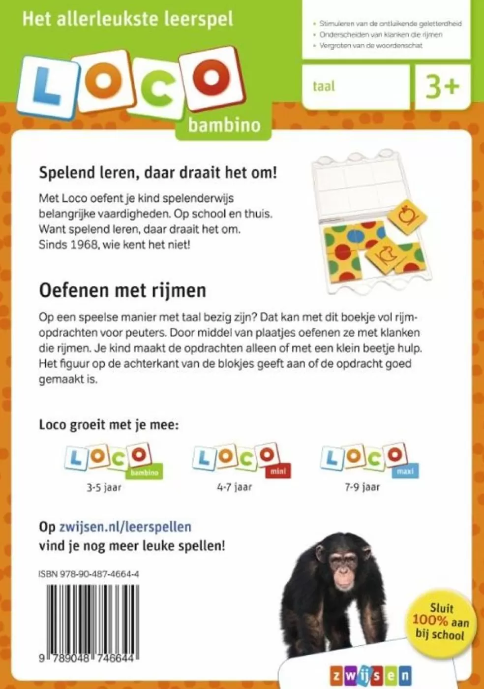 Loco Sinterklaas Cadeau 5 - 6 Jaar* Ik Rijm (Bambino)