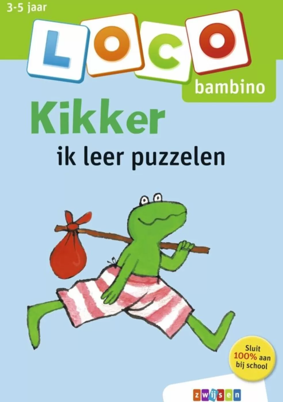 Loco Sinterklaas Cadeau 5 - 6 Jaar* Kikker - Ik Leer Puzzelen (Bambino)