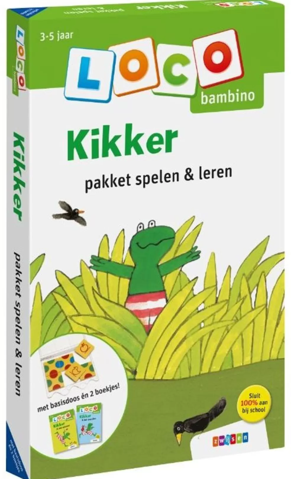 Loco Sinterklaas Cadeau 5 - 6 Jaar* Kikker Pakket - Basisdoos En 2 Boekjes - Spelen En Leren (Bambino)