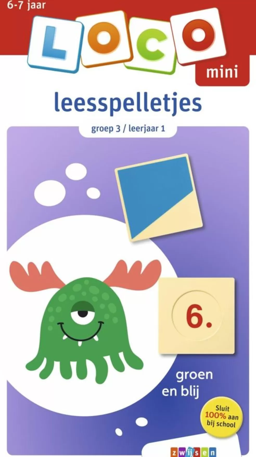 Loco Sinterklaas Cadeau 7 - 8 Jaar* Leesspelletjes – Groep 3 Leerjaar 1 (Mini)