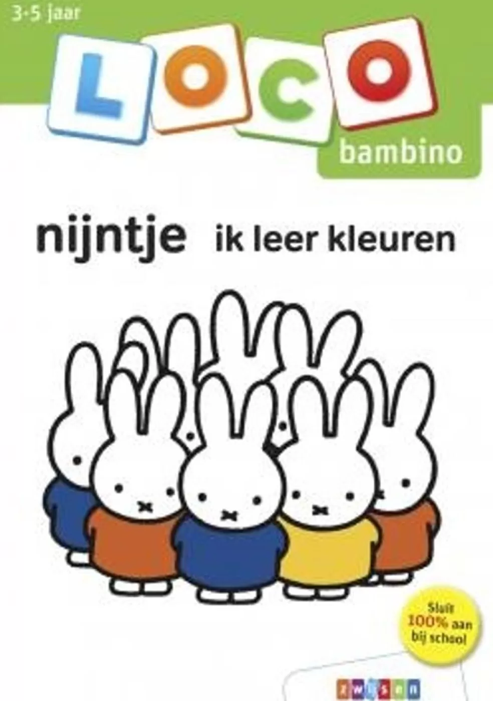 Loco Sinterklaas Cadeau 3 - 4 Jaar* Nijntje - Ik Leer Kleuren (Bambino)